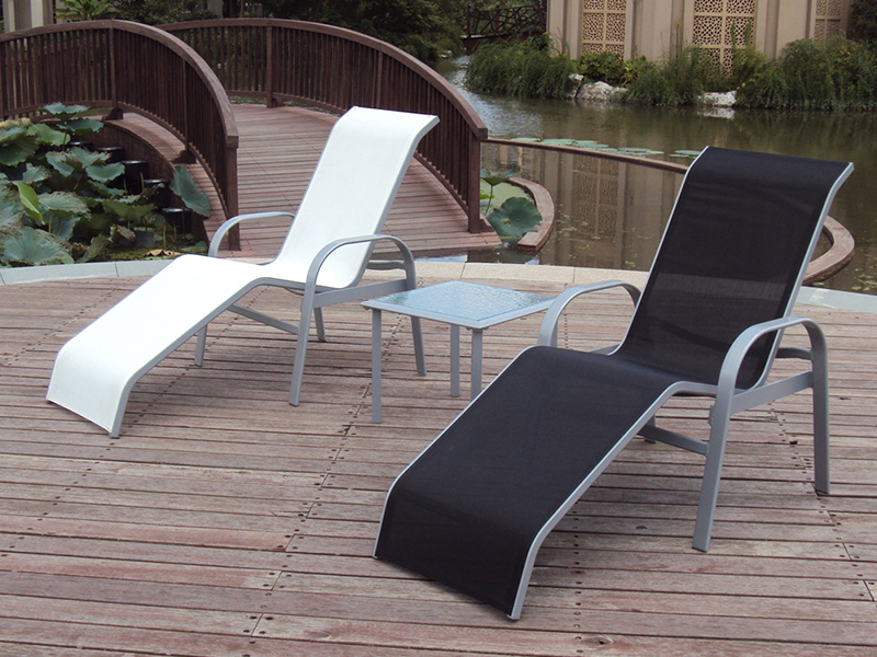 Outdoor Synthetic Textile Lounge, Daybed, ANEBED YQ-TB-439