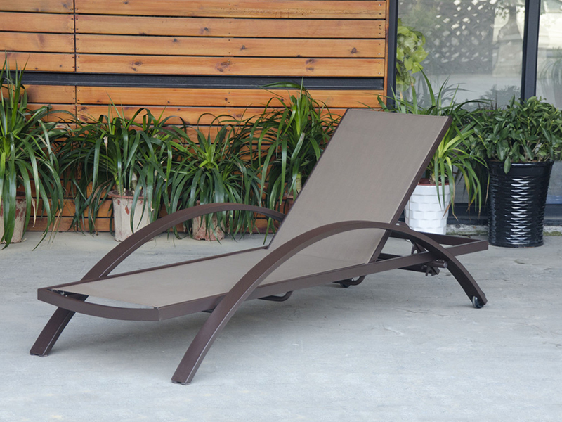 Hliníkový rámový salonek, hotelový bazén Lounge, venkovní den YQ-TB-442B