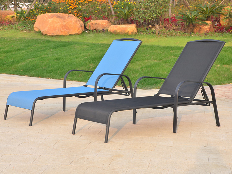 Lesklé slunce Lounger bazén Chaise Lounge YQ-TB-515