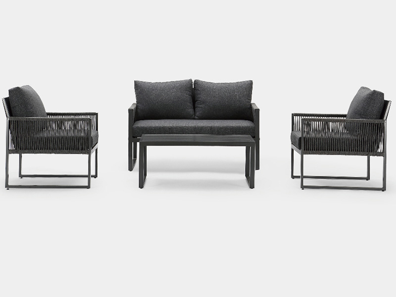 Sada konverzace pro lana Nejprodávanější nábytek KD Zahradní nábytek Set Patio Furniture Outdoor YQC-2716