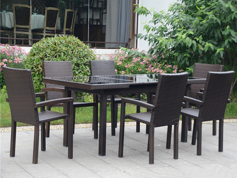 Rattan jídelní sada YQR-483