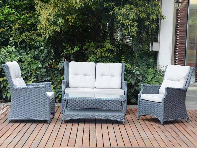 4PCS RATTAN SOFA SET, Evropský trh Rattan Furniture YQR-496