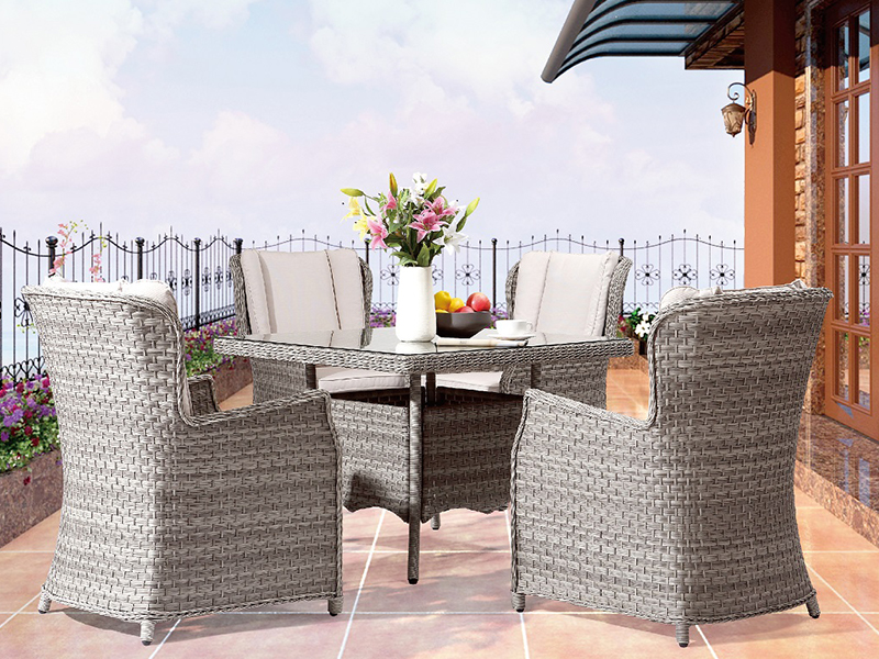 Rattan jídelní sada YQR-537