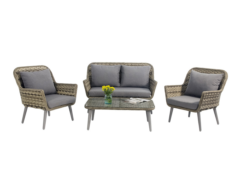 Nastavení nábytku Garden Patio Outdoor Leisure Rattan Set, KD Design YQR-705